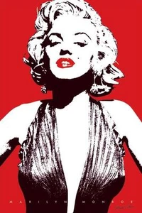 Marilyn Monroe Poster - Brand New Licensed Maxi Poster 91.5 x 61cm - Red Pop Art - Picture 1 of 2