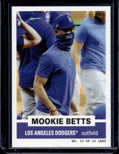 Mookie Betts SSP Variation 2021 Topps TBT Bazooka LA Dodgers Card 10 of 12 - Bild 1 von 2