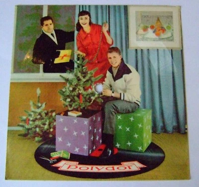 Tonpostkarte Peter Kraus Freddy & Catarina Valente Polydor P 09 80 11 Weihnacht - Bild 1 von 3