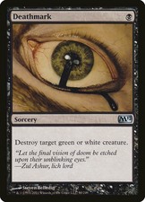 1x FOIL Deathmark M12 No090 MTG Magic 2012 NM/UNPLAY English uncommon UC card x1