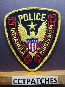 INDIANDLA, MISSISSIPPI POLICÍA STOCK ÁGUILA PARCHE HOMBRO MS - Imagen 1 de 2