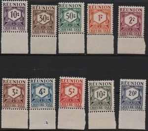 Reunion small lot MNH stamps 1947 - Picture 1 of 1