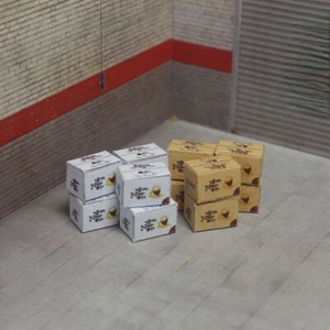 Diorama 1:64 Agricultural Product Box Model Potato Model Warehouse Accessory - Picture 1 of 12