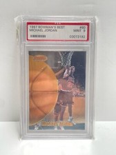1997 Bowman's Best Michael Jordan #60 PSA 9 Bulls
