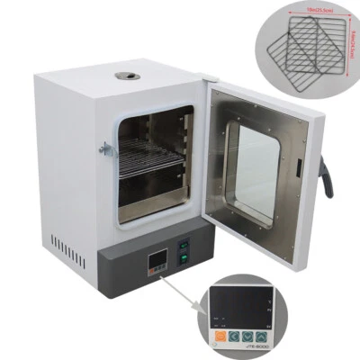 Laboratorio 110V 2 capas. Ventilador digital de velocidad ajustable para horno de secado por convección de aire forzado Foto 1 de 4