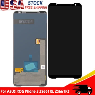 LCD Touch Screen Digitizer Assembly For ASUS ROG Gaming Phone 3 ZS661KS ZS661KL - Image 1 of 4