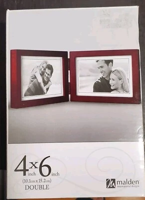 Malden Walnut Concepts Double 4x6 Horizontal Frame New - Image 1 of 4