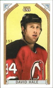 2003-04 (DEVILS) Topps C55 Minis O Canada Back #153 David Hale
