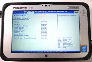 Panasonic ToughPad FZ-M1 7" Tablet i5-4302Y 1.60 GHz 8GB RAM 128GB SSD No PSU,OS - Picture 1 of 13