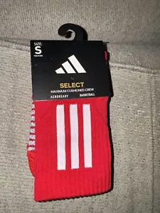 Adidas Select Max Cushioned Crew Aero ready Small - Picture 1 of 3
