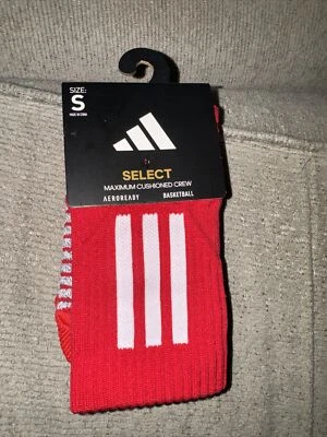 Adidas Select Max Cushioned Crew Aero ready Small - Image 1 of 3