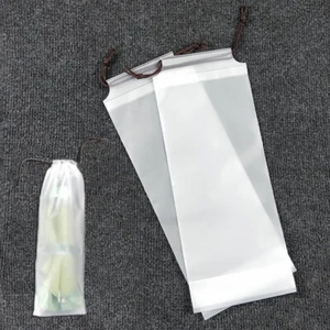 1/2/5x Folding Umbrella Carrying Bag Plastic Storage Protection Case Cover Pouch - Picture 1 of 14