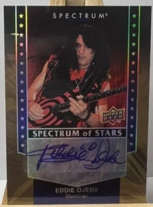 Tarjeta automática Twisted Sister Eddie Ojeda 2008 de mazo superior espectro de estrellas - Imagen 1 de 2