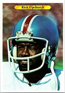 Tarjeta fotográfica gigante 1980 Topps NFL #28 Rick Upchurch - Denver Broncos A - Imagen 1 de 2
