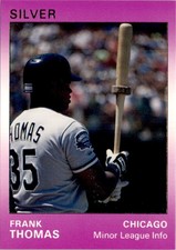 1991 Star Silver Frank Thomas Chicago White Sox #124
