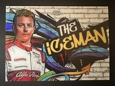 Kimi Raikkonen The Iceman Card TT-11 2020 Topps Chrome Formula 1 F1 Track Tags