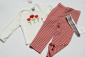 NUEVO CON ETIQUETAS GYMBOREE HOLLAND DAY Niña Camisa Pantalones Pelo SET 2 2T - Imagen 1 de 2