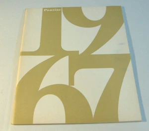 1967 PONTIAC ~ AUTOMOBILE  BROCHURE  - Picture 1 of 12
