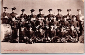 Banda de ciudadanos de Perth, Ontario, Canadá, 1908 de colección - Imagen 1 de 2