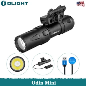 Olight Odin Mini Tactical Flashlight 1250 Lumens Rechargeable Mlok Mount Black - Picture 1 of 20