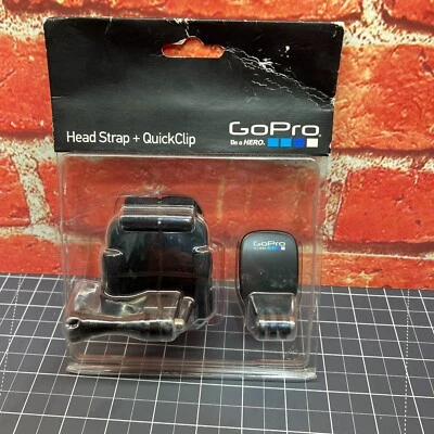 GoPro Quick Clip Head Strap - Black (ACHOM-001) NEW OPEN BOX - Image 1 of 3