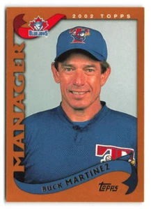 2002 Topps Buck Martinez #293 Toronto Blue Jays BASEBALL Card - Picture 1 of 2