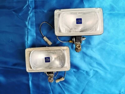 Lamborghini Urraco headlight fog lights HELLA comet 450 vintage car parts - Image 1 of 4