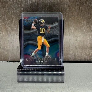 2022 Panini Select Draft Picks #US-TB Tom Brady Unstoppable Michigan Patroits - Picture 1 of 2