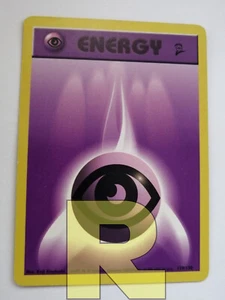 Energia Base Psico / Psychic Energy ® Set Base 2 129/130 ® Inglese ® EX - Picture 1 of 4