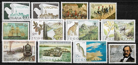 [DL-022] Dollar Lot - Yugoslavia Mint Never Hinged Stamps Cover
