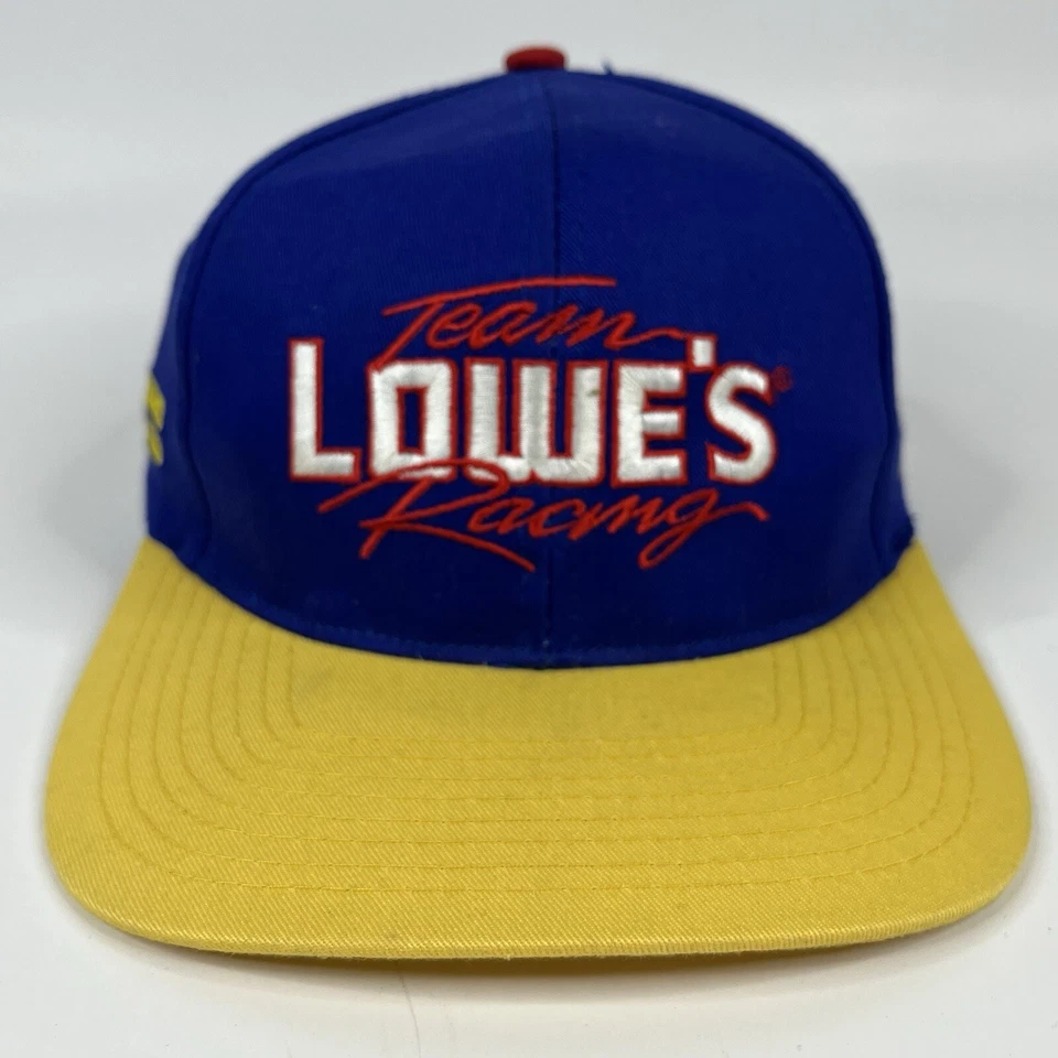 NASCAR Gorra Gorra Snap Back Azul Lowes Team Racing 31 Mike Skinner Chase Para Hombres Foto 1 de 4
