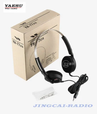 Genuine Yaesu YH-77STA Open-Air Stereo Headphone Lightweight for Shortwave Radio - Image 1 of 4