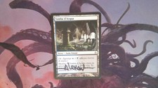 1X Watery Grave Ravnica: City of Guilds Italian SIGNED SEE PICTURES MTG CARD