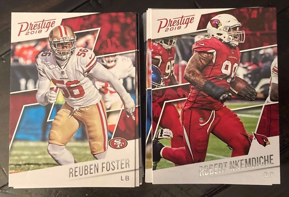 2018 Panini - Prestige Football Rookie Cards, Veterans, & Young Stars - Image 1 of 1