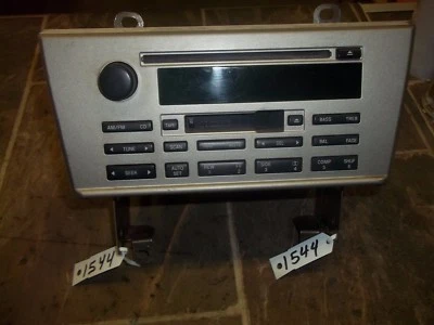 AM FM CASSETTE CD RADIO ID 4W4T-18C868-AB THRU AF 2003 2005 2005 LINCOLN LS  Foto 1 de 4