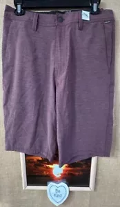 NWT Volcom Surf & Turf men’s 34W 4-way stretch water repellent activewear shorts - Picture 1 of 9