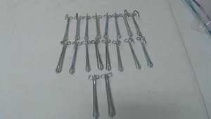 3" Slip-on Drapery Pins Hooks for Traverse Rod 18 CT. 1/8" drop - Picture 1 of 2
