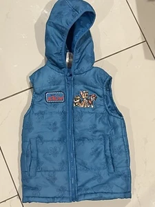 Paw Patrol Sleeveless Hooded Full Zip Vest Kids 5T - Picture 1 of 4