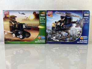Block Tech Armed Forces Fighter Tank With Tank/ Metro Squad Helicopter & Pilot - Picture 1 of 4