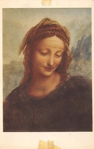 AL4-194) CARTOLINA LEONARDO DA VINCI SANT'ANNA DETTAGLIO  - Picture 1 of 2