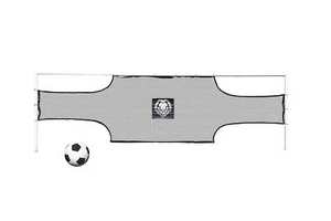 MAUV Premium Soccer Goal Shooting Target Net - 24ft x 8ft - Portable Practice... - Picture 1 of 6