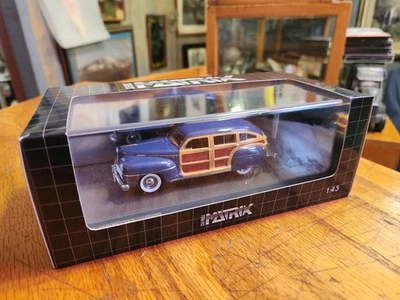 MATRIX SCALE MODELS 1/43  CHRYSLER TOWN & COUNTRY STATION WAGON 1942 w/ orig box - Image 1 of 4