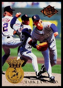 1994 Fleer Ultra Baseball MLB - Mark Langston Strikeout Kings Insert #2 - Picture 1 of 2