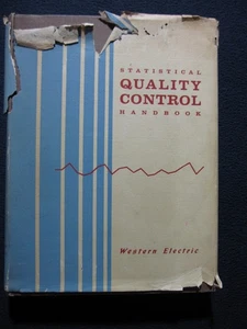 Statistical Quality Control [Handbook] Western Electric Hardcover - Picture 1 of 11
