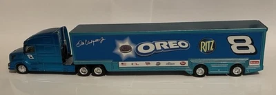 Dale Earnhardt Jr 8 Oreo Ritz 2004 1/64 Car Hauler Truck And Trailer Action - Image 1 of 4