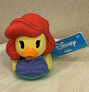 Disney Duckalooz Ariel Rubber Jeep Duck, Approx. 2.75” Duckalooz Duck - NEW - Picture 1 of 5