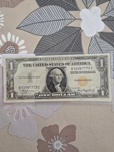 1935 A $1 Note Yellow Seal North Africa XF - Picture 1 of 2