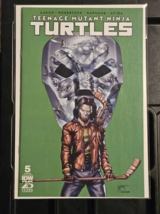 TMNT TEENAGE MUTANT NINJA TURTLES #5 CASEY JONES Sajad Shah TRADE IDW COMICS NM - Picture 1 of 2