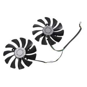 Ventilateur De Carte Graphique Fournitures Vidéo Refroidissement Plastique - Afbeelding 1 van 12