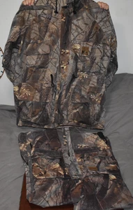 VINTAGE 10X GORE-TEX REALTREE HARDWOODS CAMO JACKET XL TALL & LT BIBBS U.S.A. - Picture 1 of 20